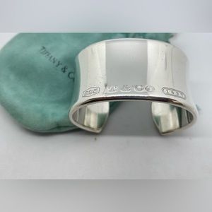 Tiffany & Co. Sterling 1837 Cuff Small